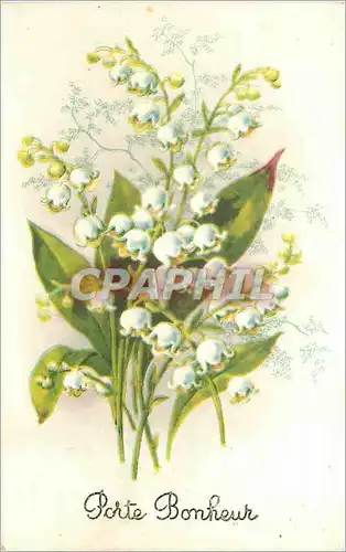 Ansichtskarte AK Porte Bonheur  Muguet