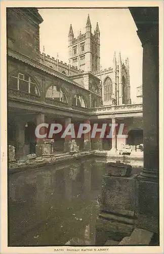 Cartes postales Bath Roman Batts & Abbaye