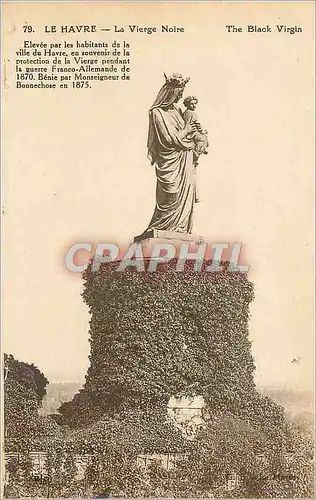 Cartes postales Le Havre La Vierge Noire