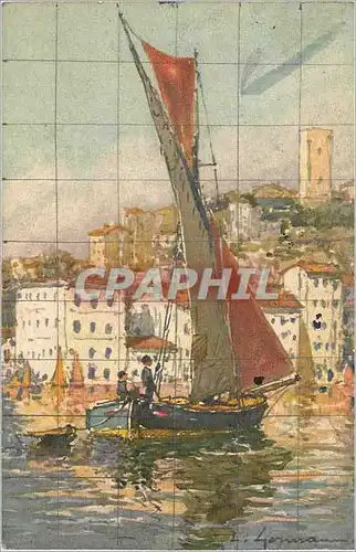 Cartes postales Cannes (France) Bateau de peche