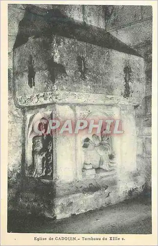 Cartes postales Eglise de Cadouin Tombeau du XIIIe S