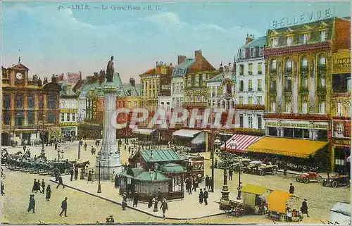 Cartes postales Lille Le Grand Place