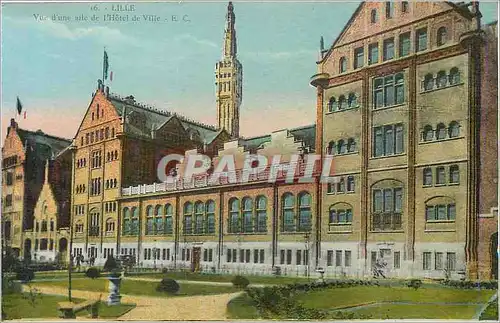 Ansichtskarte AK Vue d'Une Aile de l'Hotel de Ville