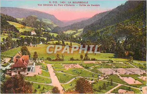 Cartes postales La Bourboule Vue Generale du Parc d'Enfants