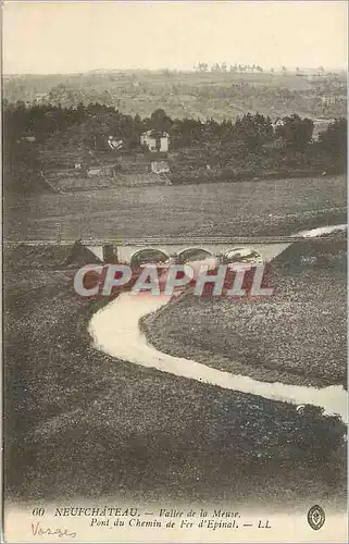 Cartes postales Neufchateau Vallee De la Meuse Pont du Chemin de Fer d'Epinal