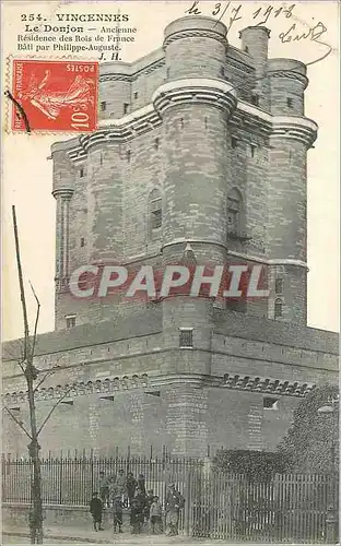 Cartes postales Vincennes Le Donjon Ancienne Residence des Rois de Frence