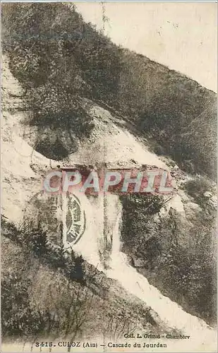 Cartes postales Culoz (Ain) Cascade du Jourdan