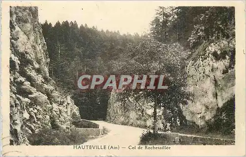 Cartes postales Hauteville (Ain) Col de Rochetaillee