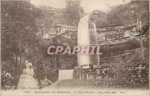 Ansichtskarte AK Le Jura Francais Excursion au Herisson Le Saut Girard B F Paris Lux