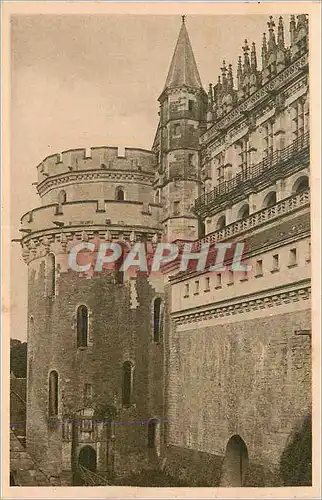 Ansichtskarte AK Chateau d'Amboise La Tour Charles VIII et Balcon de Fer Forge