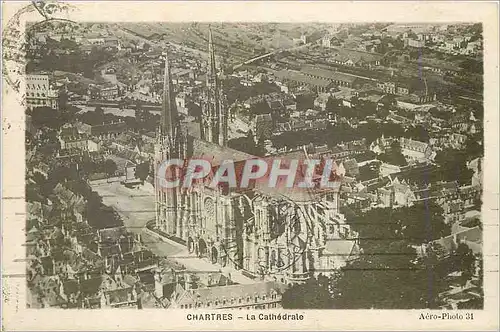 Cartes postales Chartres La Cathedrale