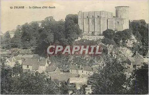 Ansichtskarte AK Falaise Le Chateau (Cote Oeust)