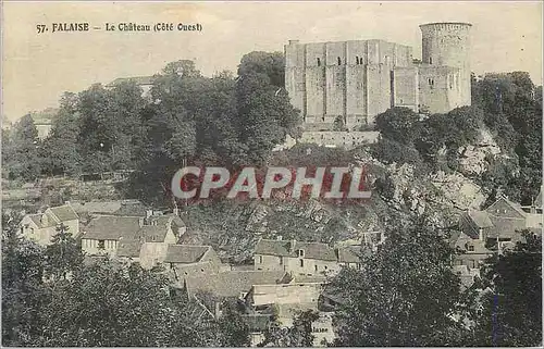 Cartes postales Falaise Le Chateau (Cote Oeust)