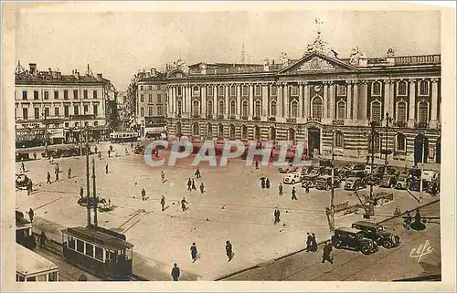 Ansichtskarte AK Pyrenees Ocean Toulouse Place du Capitole