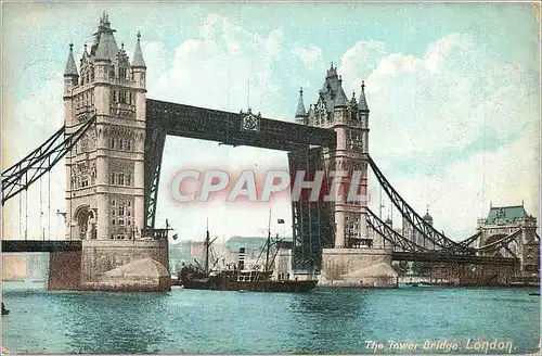 Cartes postales The Tower Bridge London Bateau