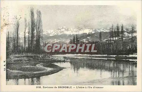 Ansichtskarte AK Environs de Grenoble L'Isere a l'Ile d'Amour