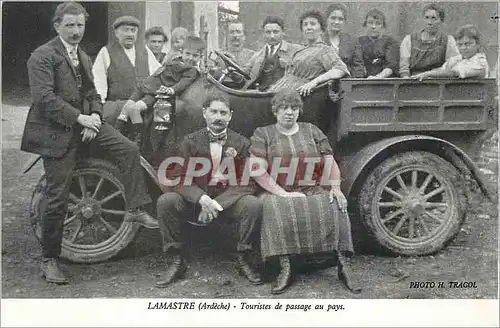 REPRO Lamastre (Ardeche) Touristes de Passage au Pays