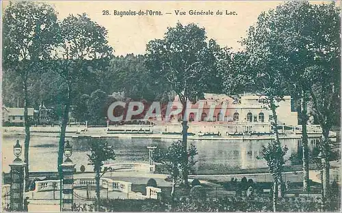 Cartes postales Bagnoles de l'Orne Vue Generale du Lac