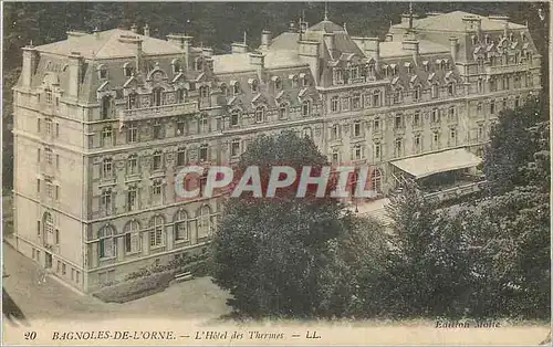 Cartes postales Bagnoles de l'Orne L'Hotel des Thermes