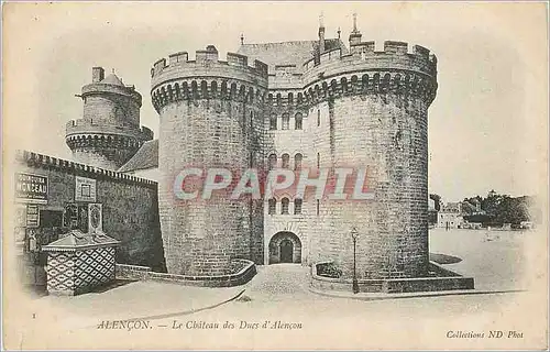 Cartes postales Alencon Le Chateau des Ducs d'Alencon