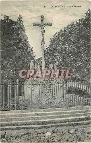 Cartes postales Alencon Le Calvaire