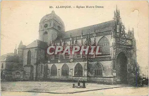 Ansichtskarte AK Alencon Eglise Notre Dame