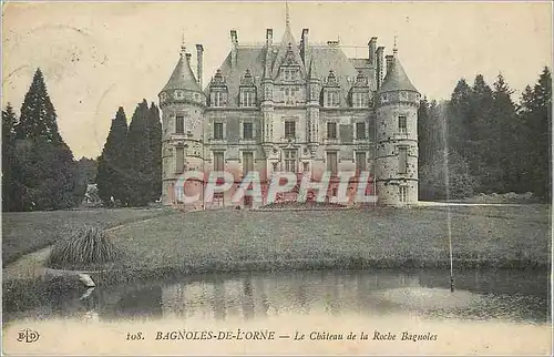 Cartes postales Bagnoles de l'Orne Le Chateau de la Roche Bagnoles