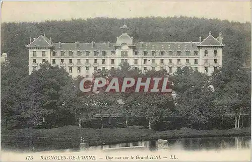 Ansichtskarte AK Bagnoles de l'Orne Une Vue Sur le Grand Hotel