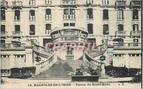 Cartes postales Bagnoles de l'Orne Perron du Grand Hotel