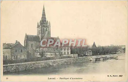 Ansichtskarte AK Laval Basilique d'Avesnieres