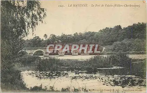 Ansichtskarte AK La Mayenne Le Port de Valette (Villiers Charlemagne)