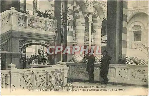 Cartes postales Nos Sites Thermales Le Mont Dore Interieur de l'Etablissement Thermal