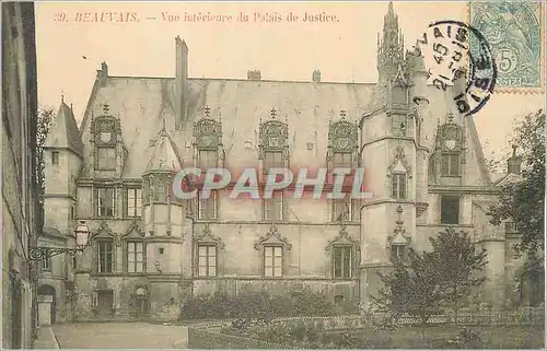 Cartes postales Beauvais Vue Interieur du Palais de Justice