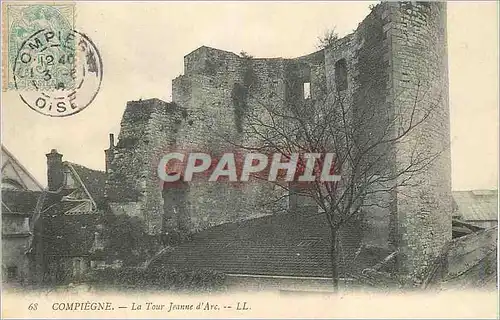 Cartes postales Compiegne La Tour jeanne d'Arc