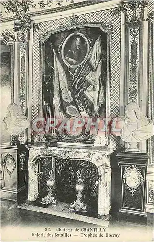 Cartes postales Chateau de Chantilly Galerie des Batailles Trophee de Rocroy
