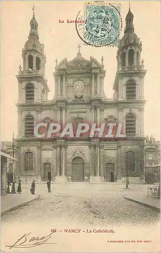 Cartes postales Nancy La Cathedrale