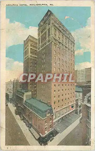 Cartes postales Adelphia Hotel Philadelphia PA