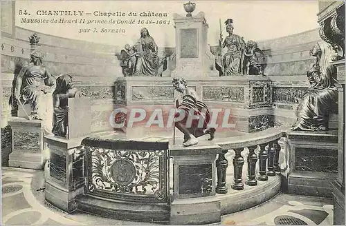 Cartes postales Chantilly Chapelle du Chateau