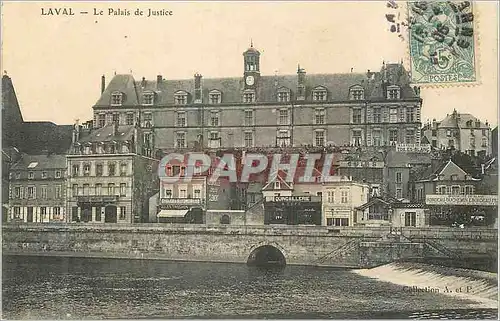 Ansichtskarte AK Laval Le Palais de Justice