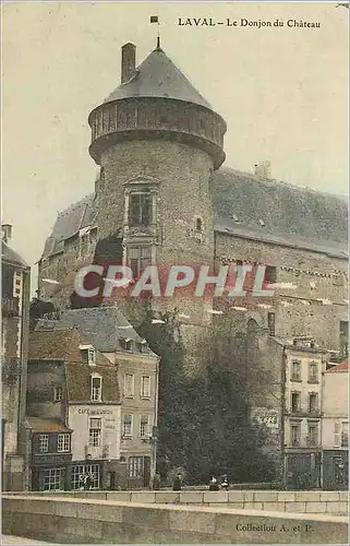 Ansichtskarte AK Laval Le Donjon du Chateau