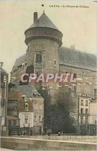 Cartes postales Laval Le Donjon du Chateau