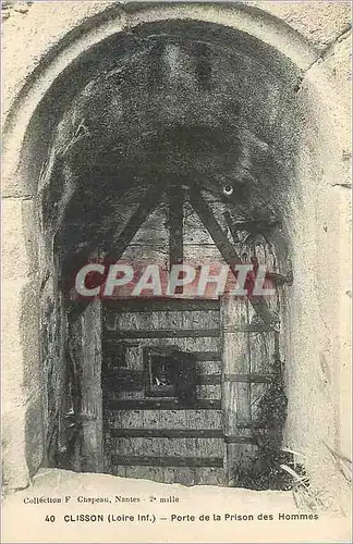 Cartes postales Clisson (Loire Inf) Porte de la Prison des Hommes