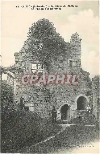 Ansichtskarte AK Clisson (Loire Inf) Interieur du Chateau La Prison des Hommes