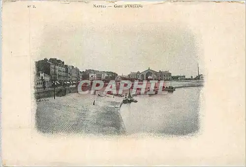 Cartes postales Nantes Gare D'Orllans