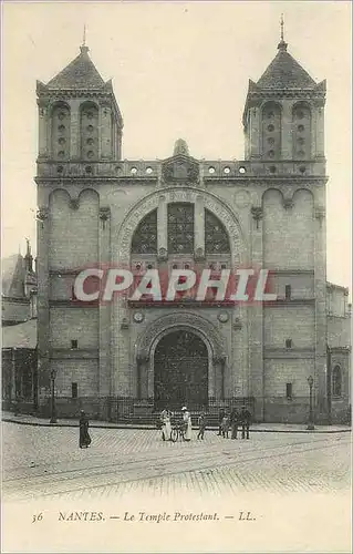 Ansichtskarte AK Nantes Le Temple Protestant