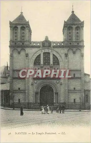 Cartes postales Nantes Le Temple Protestant