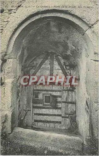 Cartes postales Clisson (L I) Le Chateau Porte de la Prison des Hommes