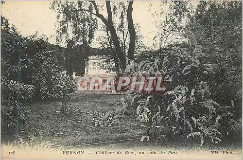Cartes postales Vernon Chateau de Bizy un Coin du Parc