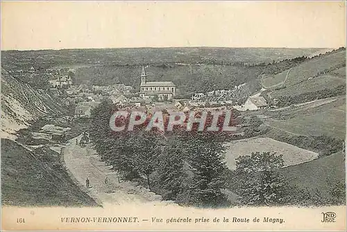 Cartes postales Vernon Vernonnet Vue Generale prise de la Route de Magny