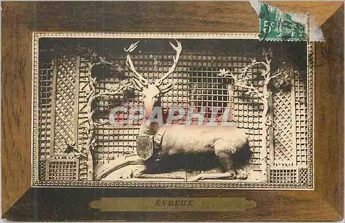 Cartes postales Evreux La Maison du Grand Veneur (Detail)